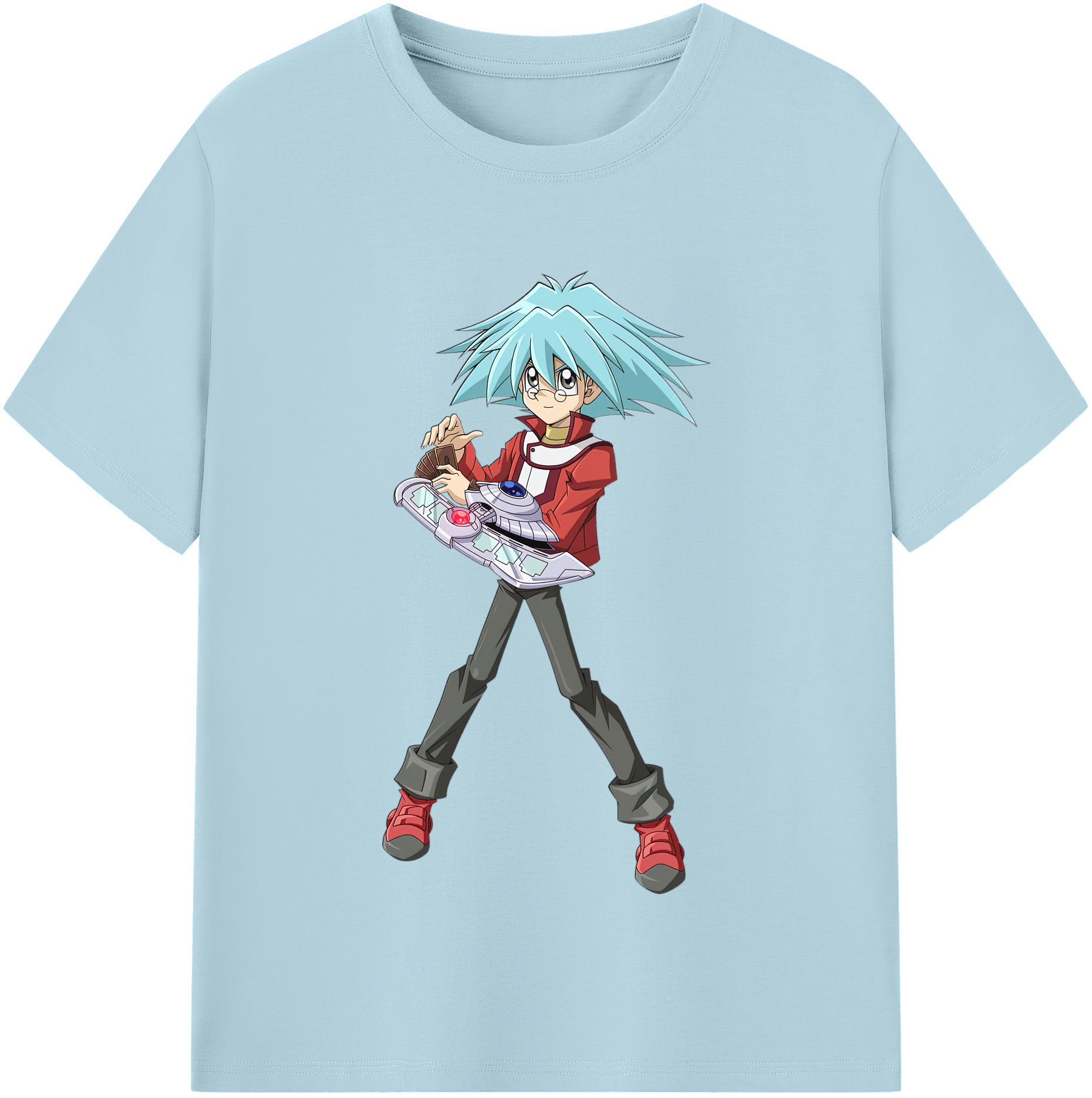 （画像用） 遊☆戯☆王 Yu-Gi-Oh! 綿100％半袖Tシャツ（フロントプリント）